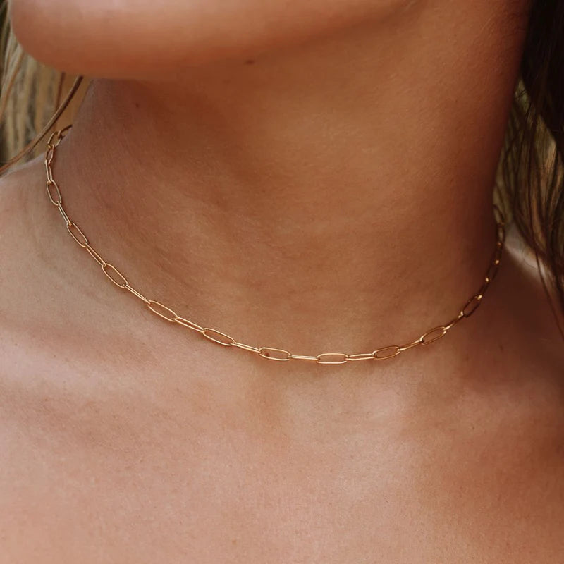 Cozumel Paperclip Choker